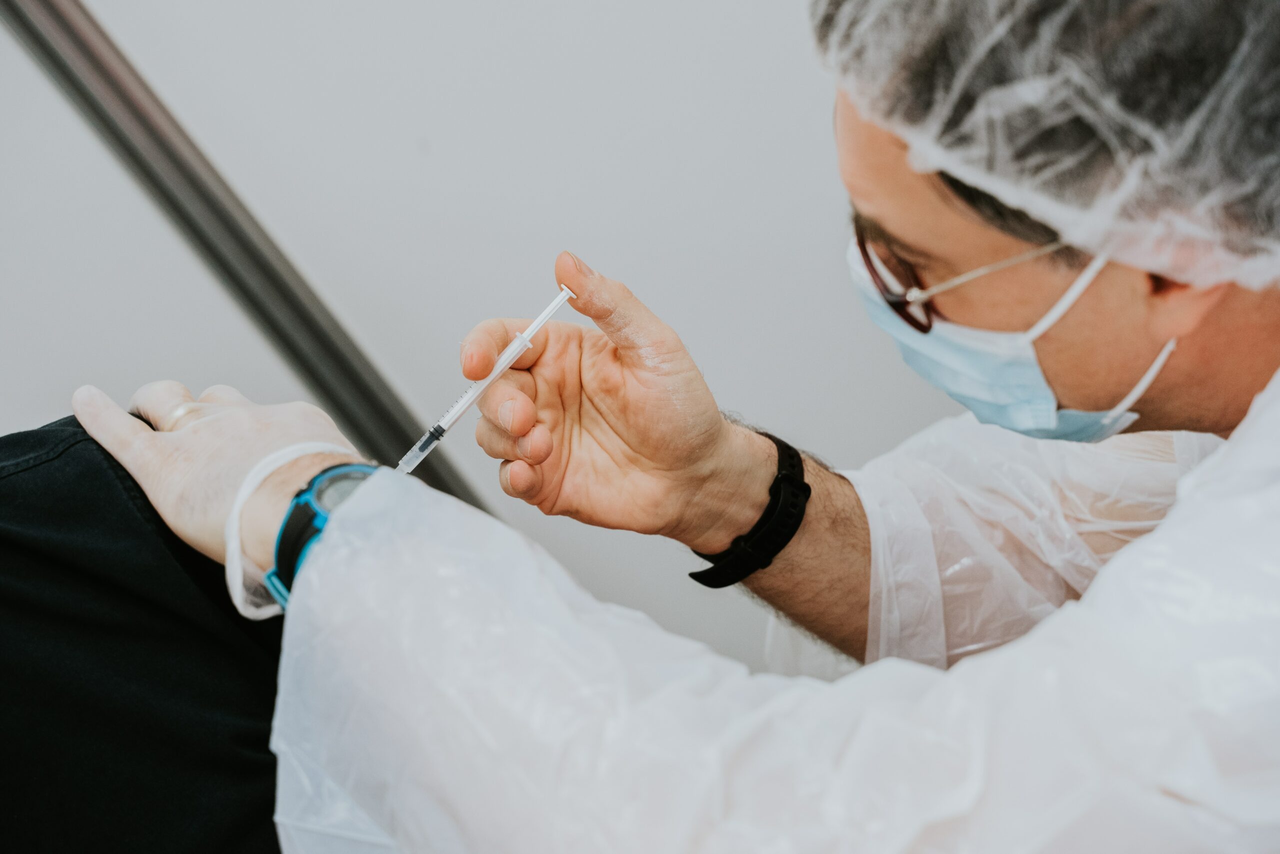 Hormone Replacement Therapy using injection